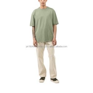 Camiseta Personalizada con Estampado Gráfico Desgastado y Lavado Ácido para Hombre, Talla Grande, Negra, Impresión Digital - Product Image 3