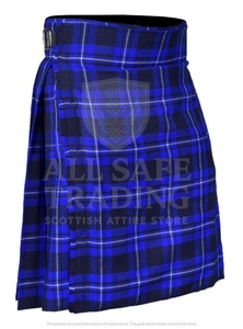 ชุดกระโปรงไฮแลนด์ลายตารางของผู้ชายสายหนังมีกระเป๋าสำหรับใส่เสื้อผ้าแนวยุโรปทำจากอะคริลิค - Product Image 3