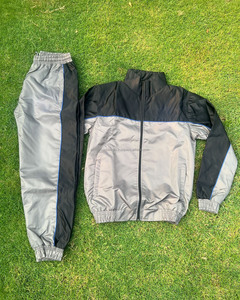 Custom Nylon Tracksuit for <b>Men</b> Oversize <b>Summer</b> Streetwear Casual Sweat <b>Jacket</b> Jogger Set 3M Reflective Windbreaker Jogger Pants - Product Image 4