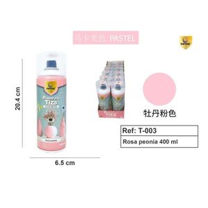 ROSA PEONIA 400ML Polvere di Peonia per Decorazioni Murali per Feste - Product Image 3