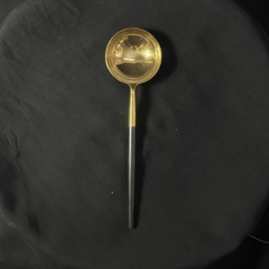 Juego de 6 Servidores de Comida con Recubrimiento de Polvo Negro, Vajilla para Bodas con Recubrimiento PVD Dorado, Acero Inoxidable 304 Apto para Alimentos, Juego de Servidores para Restaurante - Product Image 3