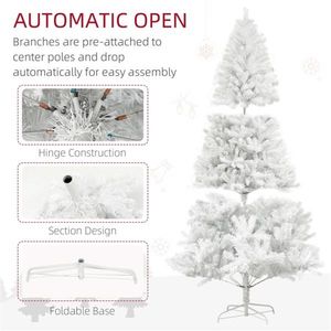 Albero di Natale di Lusso in Pino di Alta Qualità a Batteria, Pieghevole, con Luci LED in PET PVC e Ornamenti a Forma di Stella per Uso Esterno - Product Image 5