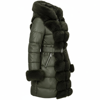 Blouson d'hiver matelassé et respirant pour femme, personnalisé, chauffant, imperméable, coupe-vent, brillant, tricoté, léger, avec lettres sur le devant