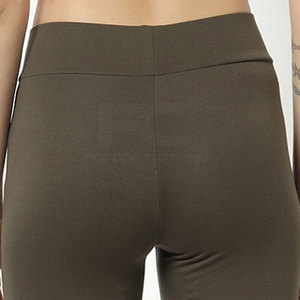Latest Style Solid High Quality Breathable Lightweight Elastic Waist Women <b>Yoga</b> <b>Leggings</b> for Online Sale Wholesale Reasonable - Product Image 5