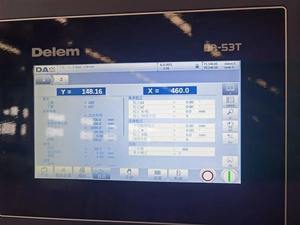 Sistema de Control CNC Delem, Servoeléctrico Hidráulico Sincronizado para Procesamiento de Aluminio, Motor, Bomba y Rodamientos - Product Image 2