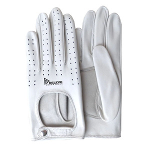 Nouveaux gants de conduite en cuir unisexes, couleur/logo personnalisés, légers, antidérapants, respirants, séchage rapide, protection de la paume - Product Image 2