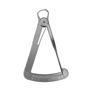 Calibrador de Medición de Resorte de 4 Pulgadas, Punta Cansada, Acero Inoxidable, Herramienta de Medición Manual de Precisión, Certificado CE, Estilo Alemán para Laboratorio - Product Image 1