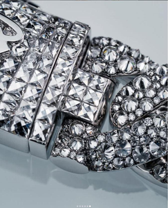 Luxury Iced Out Cuban Link Bracelet Full Moissanite Diamond Paved Hip Hop Statement Bracelet For <b>Men</b> Women Unisex Jewelry - Product Image 3