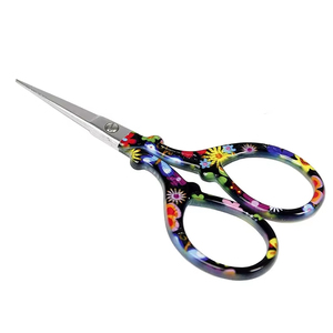 Ciseaux de couture de 3,6 pouces, ciseaux à broder tranchants avec étui en cuir pour travaux d'aiguille et artisanat - Product Image 2
