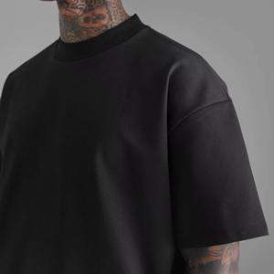 Camiseta nueva informal para hombre, corte ajustado, lavado ácido, poliéster y algodón, cuello redondo, manga corta, disponible en varios tamaños - Product Image 5