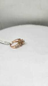 Anillo de Diamantes Naturales de 9K para Mujer, 0.95 Ct HI SI, Acabado en Rodio, Peso Bruto 4.2g, Peso Neto 4.01g, Joyería Fina Elegante y Lujosa para Mujer - Product Image 2