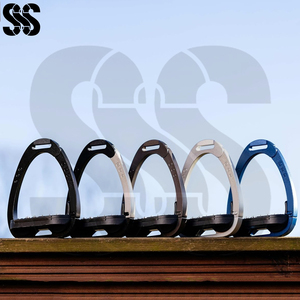 Estribos Plegables de Acero Inoxidable de Alta Calidad para Montar a Caballo, Diseño Ligero, Ajustable y Duradero - Product Image 6