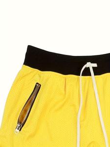 Pantalones Cortos Deportivos Personalizados Ligeros de 160 g/m², 100 % Poliéster para Hombre, Transpirables, de Secado Rápido, para Baloncesto, Deportes de Verano, Venta al por Mayor - Product Image 2