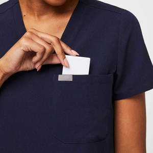 New Design Medical Scrubs Uniform High Quality Nurses Wear Wholesale Scrubs <b>Set</b> From Pakistan Made Customized Scrub <b>Set</b> - Product Image 6