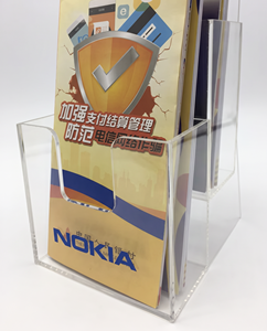 <b>A3</b> A4 A5 Acrylic Leaflet Brochure Holder Wall Mounted Retail Storage Display Stands for Shops Made of Plastic and Paper - Product Image 4