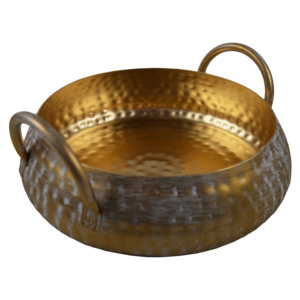 Bol Urli traditionnel et magnifique, couleur dorée, arrivée festive, articles décoratifs pour Diwali, cadeaux créatifs faits à la main au prix le plus bas - Product Image 4