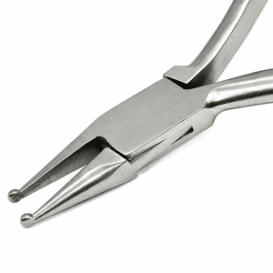 Pince à sertir avec sonde INOX 130 mm en acier inoxydable, outil de précision pour bijoux ZetomedPro - Product Image 2
