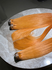 ผมแท้เวียดนามสีบลอนด์น้ำผึ้ง รุ่น Anh Hair A92 แบบตรงธรรมชาติ  ชนิดผมต่อแบบ Closure และ Single Weft  100% เวอร์จิ้น  แบบเป็นมัด  หนังศีรษะเงางาม - Product Image 1