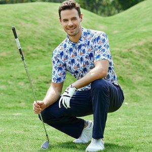 Camiseta de Golf para Hombre con Textura Marmoleada, Diseño de Piedras, Estilo Deportivo Minimalista, Cuello Deportivo, Jersey Atlético - Product Image 4