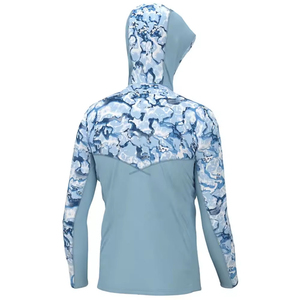 Sudadera con Capucha de Camuflaje CTR Unisex para Adultos, Ropa de Pesca, Sudadera de Secado Rápido UPF 50, Chaqueta de Poliéster - Product Image 2