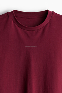 เสื้อยืดแขนสั้นผู้ชายสำหรับฤดูร้อน ผ้าฝ้าย 100% สไตล์ฮิปฮอป คุณภาพสูง ระบายอากาศได้ดี แห้งเร็ว คอกลม - Product Image 2