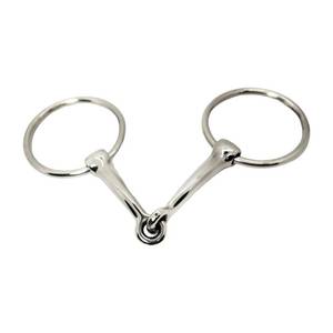 Tốt Nhất Người Bán Thép Không Gỉ Lỏng Vòng <span class=keywords><strong>Snaffle</strong></span> <span class=keywords><strong>Bit</strong></span> Cưỡi <span class=keywords><strong>Bit</strong></span> Ngựa Đua Miệng <span class=keywords><strong>Bit</strong></span> Cưỡi Ngựa Sản Phẩm Chân Cheekpiece - Product Image 2