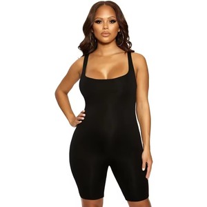 Combinaison décontractée pour femmes, rayée, à manches longues, pantalon long jusqu'aux genoux, combinaison une pièce, ensembles de vêtements de nuit - Product Image 3