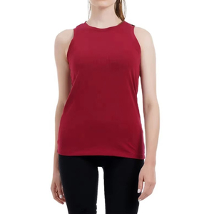 เสื้อกล้ามถักคอโอทรงแข็งแรงพิเศษ กันกระแทก ไร้แขน แห้งเร็ว เป็นมิตรกับสิ่งแวดล้อม ช่วยยกกระชับ สำหรับผู้หญิง - Product Image 4