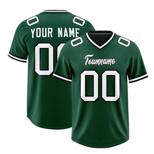 Maillots de football américain personnalisés à faible MOQ, production rapide, prêts à être expédiés, vente en gros de maillots de football américain - Product Image 1