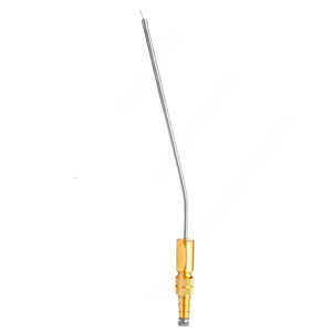 Tube d'aspiration Frazier avec poignée dorée, aspirateur chirurgical Debakey, instrument d'aspiration cardiaque pour salle d'opération, procédures médicales - Product Image 3