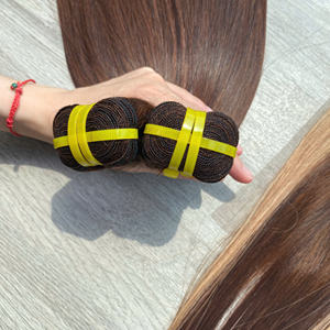 Vente en gros prix d'usine 100% cheveux humains vietnamiens BoneStraight Birthmark couleur brune cheveux abordables de luxe pour les femmes - Product Image 4