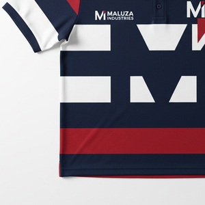 Camiseta Deportiva Personalizada para Hombre, de Lona Sólida con Spandex/Algodón, de Secado Rápido, con Estampado Completo, para Eventos Corporativos y Uniformes de Equipo - Product Image 2