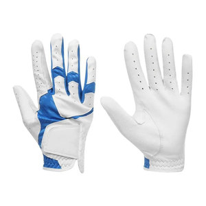 Guantes de Golf de Cuero Genuino con Forro de Piel de Oveja Premium, Agarre Antideslizante, Correa Elástica de Soporte para Hombre, Transpirables y Cómodos - Product Image 1