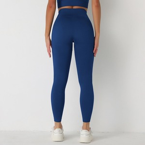 Ensemble de sport 2 pièces pour femme, best-seller : Legging de yoga taille haute sans couture et brassière de sport pour l'entraînement - Product Image 4