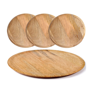 Assiette de présentation en bois personnalisée, décoration de table, artisanat le plus vendu, assiette de présentation en bois de qualité supérieure - Product Image 5