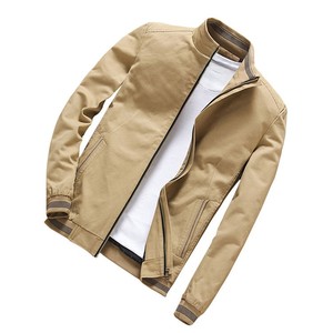 Heavyweight Bomber <b>Jacket</b> <b>Zip</b> <b>Up</b> Winter Coat for Men Casual Streetwear Outerwear USA Retail Brands Wholesale Apparel New Factory - Product Image 6