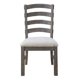 Wallace & Bay Rusti marrone imbottito sedie da pranzo Set di 2 - Product Image 2