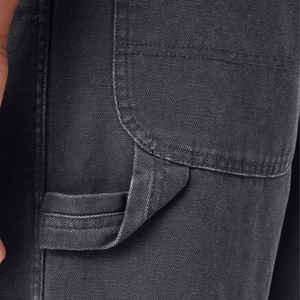 Pantalon de travail de charpentier haute visibilité, coupe droite, en toile de coton 100% de qualité supérieure, coupe-vent et respirant, fourni directement par l'usine - Product Image 4