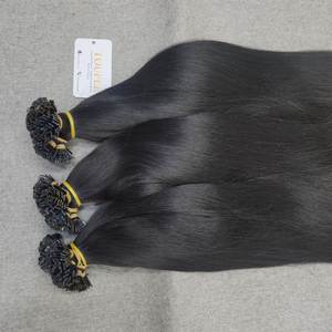 Extensions de cheveux vierges vietnamiens non traités Dream Hair T03 à pointe plate, 8 pouces, double trame machine, super double drawn, prêtes pour la permanente - Product Image 4