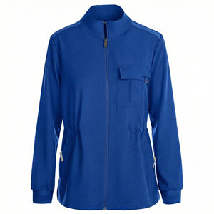 Veste d'infirmière multi-poches à prix de gros, designs élégants, personnalisation de marque, logo et couleur personnalisés, uniformes d'hôpital, blouses médicales - Product Image 6