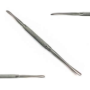 Meilleur ensemble d'instruments chirurgicaux manuels en acier inoxydable de qualité médicale, curettes à boucle pour chirurgie ORL à extrémité mousseuse - Product Image 1