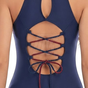 Traje de Baño Deportivo para Mujer, Material Ligero y Flexible, Ideal para Deportes de Playa, Entrenamiento en Piscina y Actividades Diarias de Natación - Product Image 5