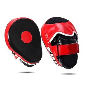 Guantes Profesionales de PU para Entrenamiento de Artes Marciales, Transpirables, con Cierre de Velcro, Unisex, Rosa y Negro - Product Image 4