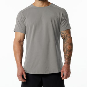 T shirts 100% <b>Polyester</b> Cotton Feel US Size Blank <b>Polyester</b> <b>Tshirts</b> for Sublimation t Shirts Plain Custom Printing - Product Image 1