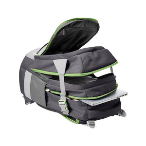 School Going <b>Student</b> <b>Backpack</b> Waterproof Striped Zipper Closure Custom Logo Color Comfortable Stylish Polyester Material - Product Image 3