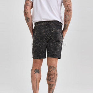 Pantalones Cortos de Verano para Hombre, Estilo Moderno, Lavado Ácido, de Algodón, Ropa Casual para Hombre en Venta - Product Image 2