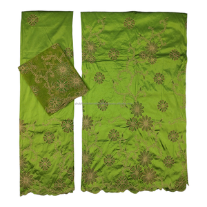 Diadema bordada con patrones de hojas florales de alta calidad del fabricante indio para adultos George Design Events Clothing African - Product Image 4