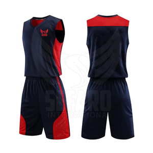 Uniforme de basket-ball réversible en matériau durable, best-seller, vêtements de sport - Product Image 3