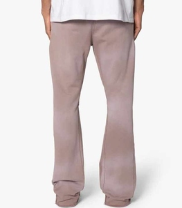 OARH INT INDUSTRY Men's <b>Elastic</b> <b>Waist</b> Drawstring Sweatpants Solid Color Midweight Canvas Casual Pants Breathable Knitted Fleece - Product Image 2