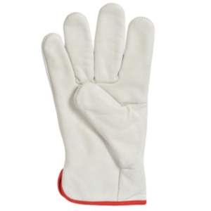 Gants de travail en cuir de qualité supérieure, avec poignet réglable, respirants, anti-vibrations, durables, pour une utilisation prolongée - Product Image 1